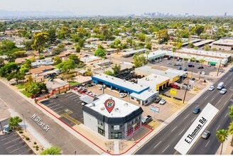 3051 E Thomas Rd, Phoenix, AZ - AERIAL  map view - Image1