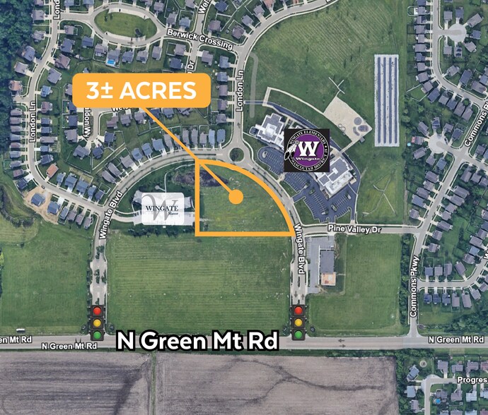 151 Wingate Blvd, Belleville, IL for sale - Aerial - Image 1 of 3