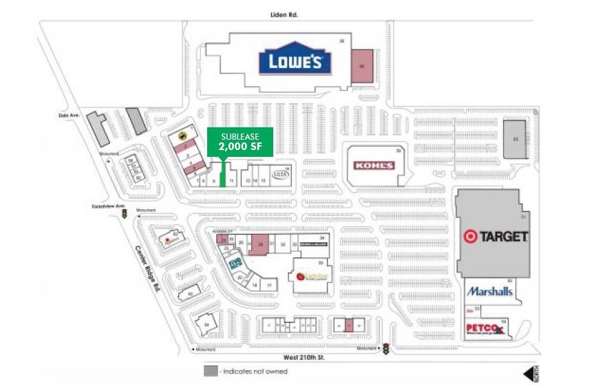 3031-3141 Westgate Mall, Fairview Park, OH for sale - Site Plan - Image 1 of 1