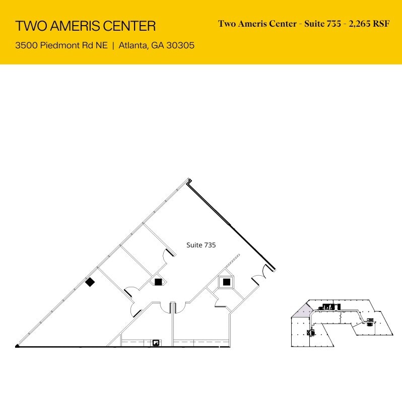 3500 Piedmont Rd NE, Atlanta, GA for lease Floor Plan- Image 1 of 1