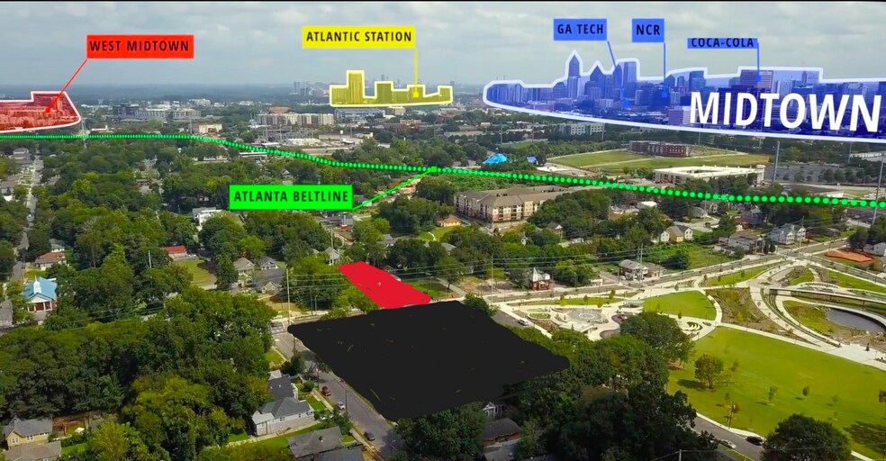 663 Joseph E Boone Blvd NW, Atlanta, GA for sale - Building Photo - Image 2 of 2