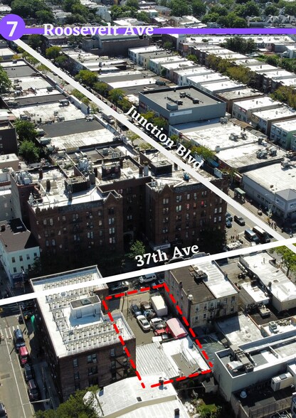 9611 37th Ave, Corona, NY for sale - Aerial - Image 1 of 1