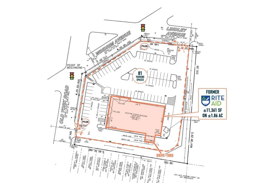 1334 Windrim Ave, Philadelphia, PA for lease - Site Plan - Image 3 of 5