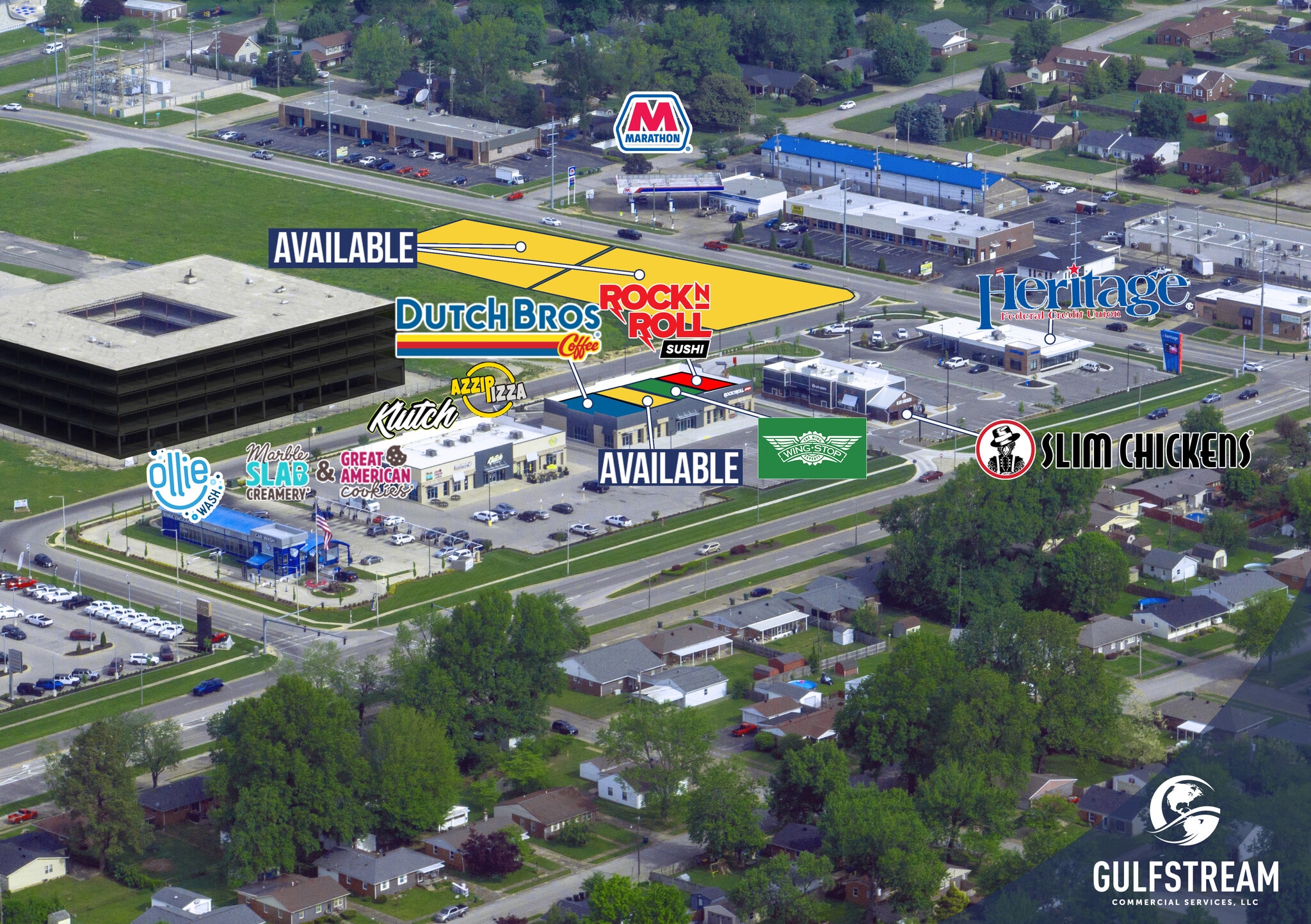 3800 Frederica St, Owensboro, KY for lease Aerial- Image 1 of 3
