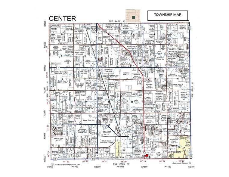 N2550 WI-47 Hwy, Appleton, WI for sale - Plat Map - Image 2 of 14