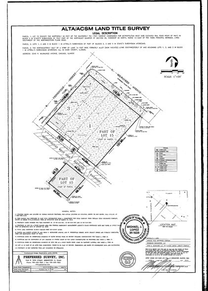 2240 N Milwaukee Ave, Chicago, IL for sale - Site Plan - Image 2 of 2