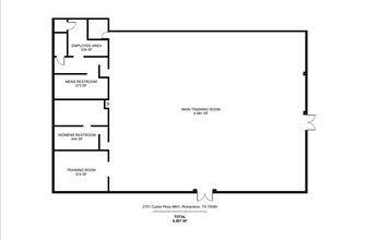 2701 Custer Pky, Richardson, TX for lease Floor Plan- Image 1 of 1