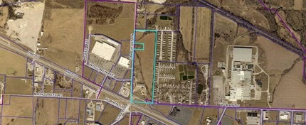 24920 Oak Grove Ln, Sedalia, MO - AERIAL  map view