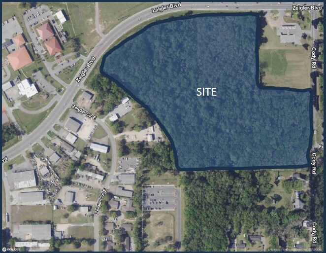 Zeigler Blvd, Mobile, AL for sale - Building Photo - Image 1 of 3
