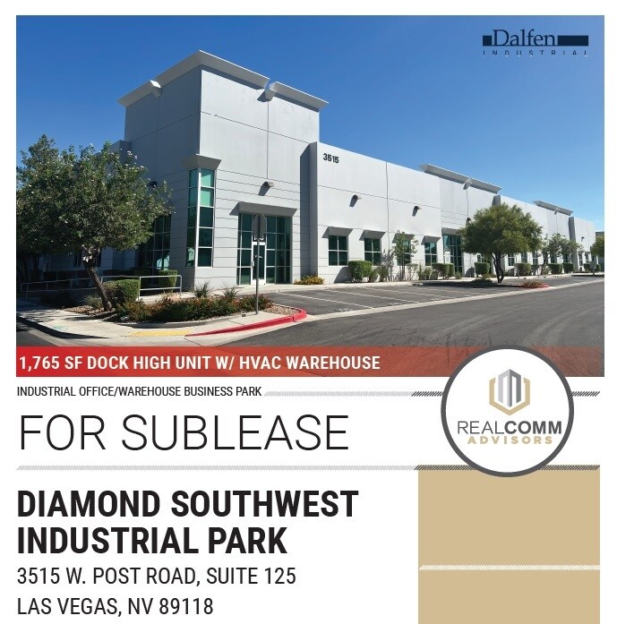 3475 W Post Rd, Las Vegas, NV for sale Building Photo- Image 1 of 1