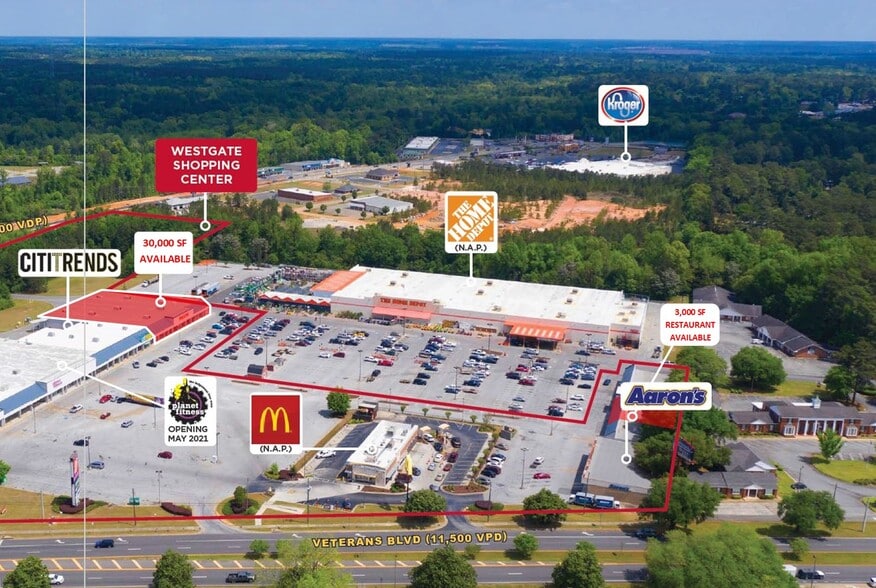 1900 Veterans Blvd, Dublin, GA for lease - Building Photo - Image 1 of 12