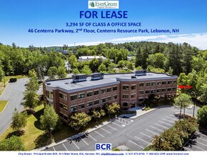 46 Centerra Pky, Lebanon, NH for lease Aerial- Image 1 of 4