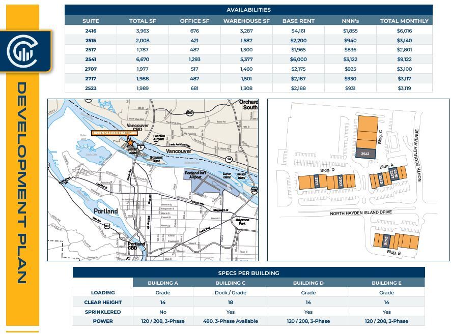 2511-2527 N Hayden Island Dr, Portland, OR for lease Building Photo- Image 1 of 1