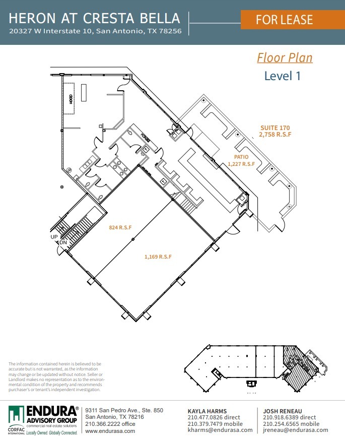 20327 W Interstate 10, San Antonio, TX for lease Floor Plan- Image 1 of 3