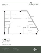 311 Park Place Blvd, Clearwater, FL for lease Floor Plan- Image 1 of 1