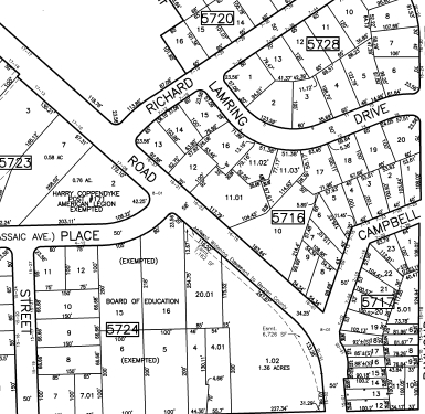 16-15 River Rd, Fair Lawn, NJ for sale - Plat Map - Image 1 of 1