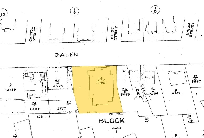 98 Galen St, Watertown, MA for lease - Plat Map - Image 2 of 2