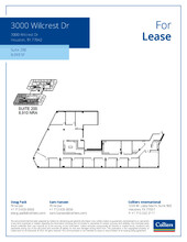 3000 Wilcrest Dr, Houston, TX for lease Floor Plan- Image 1 of 1