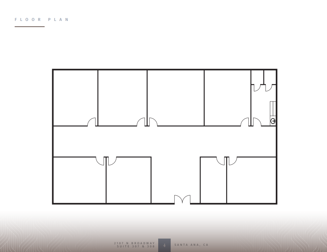 2107 N Broadway, Santa Ana, CA 92706 - Unit 307 & 308 -  - Floor Plan - Image 1 of 1