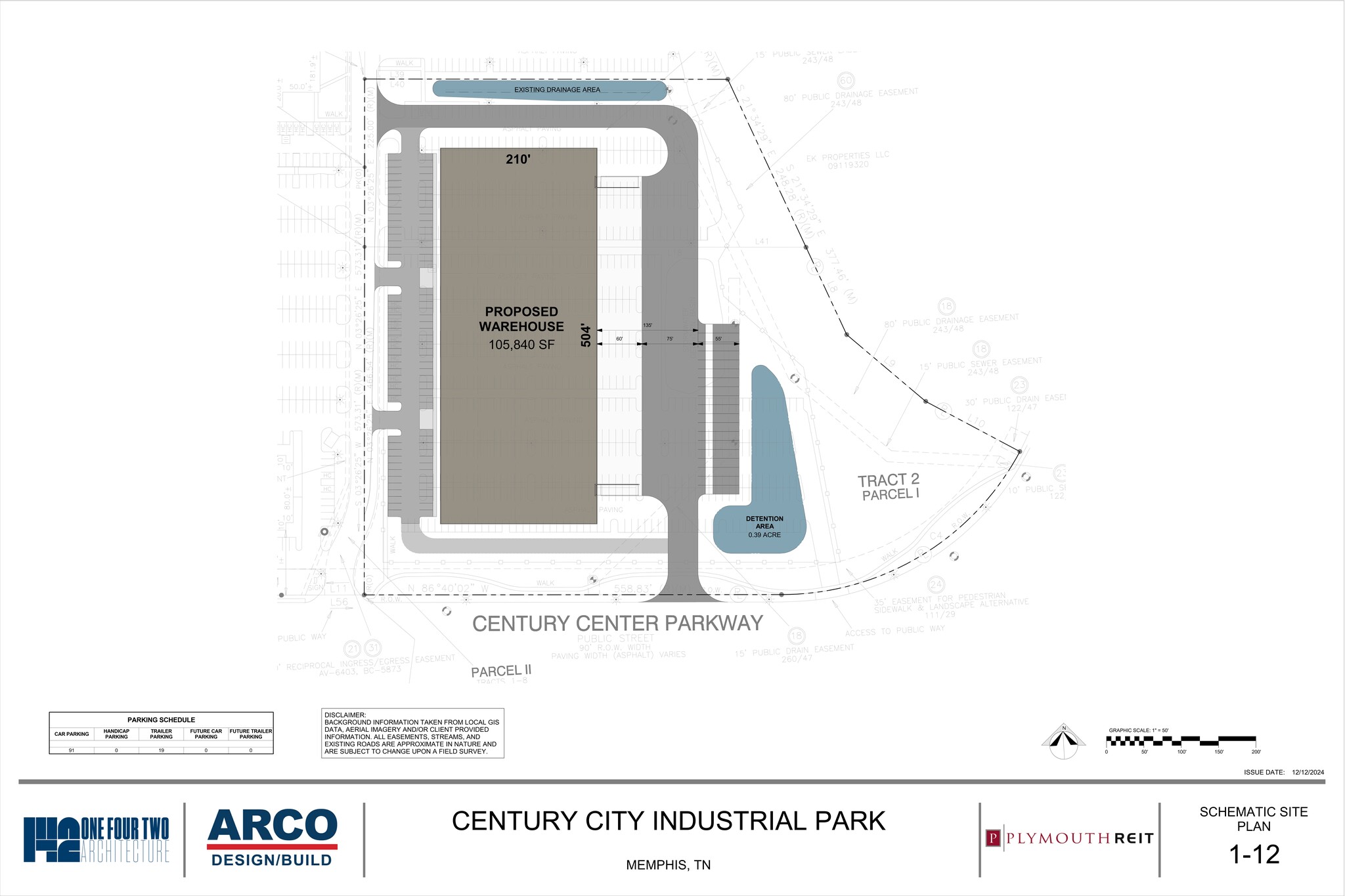 0 Century Center Parkway, Memphis, TN for lease Site Plan- Image 1 of 5