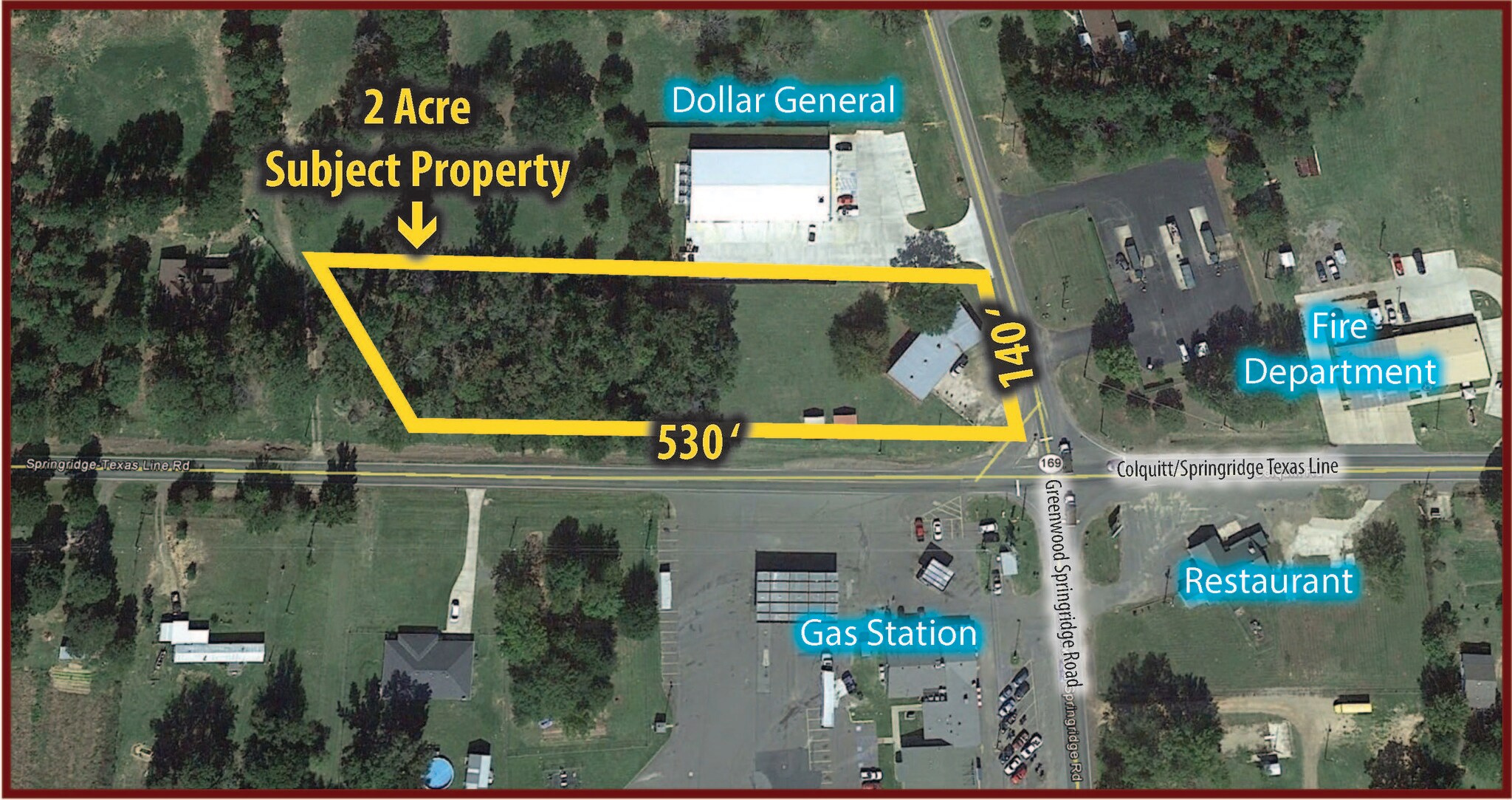 8310 Springridge Texas Line Rd, Keithville, LA for sale Primary Photo- Image 1 of 1