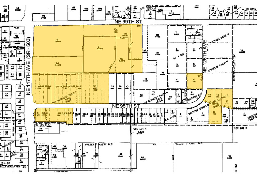 12606 NE 95th St, Vancouver, WA for lease - Plat Map - Image 2 of 8