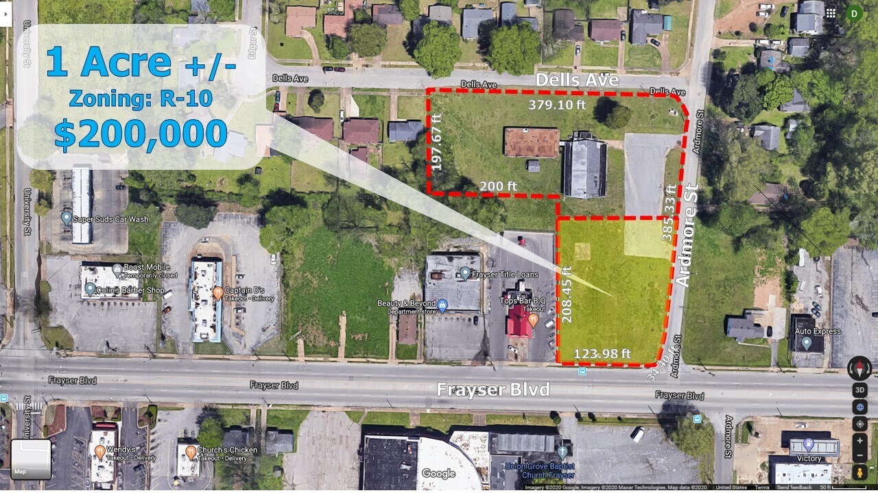 2300 Frayser Blvd, Memphis, TN for sale Aerial- Image 1 of 1