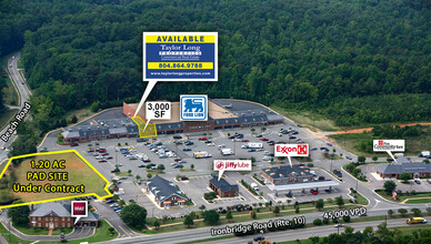 7000 Commons Plz, Chesterfield, VA for lease Aerial- Image 2 of 2