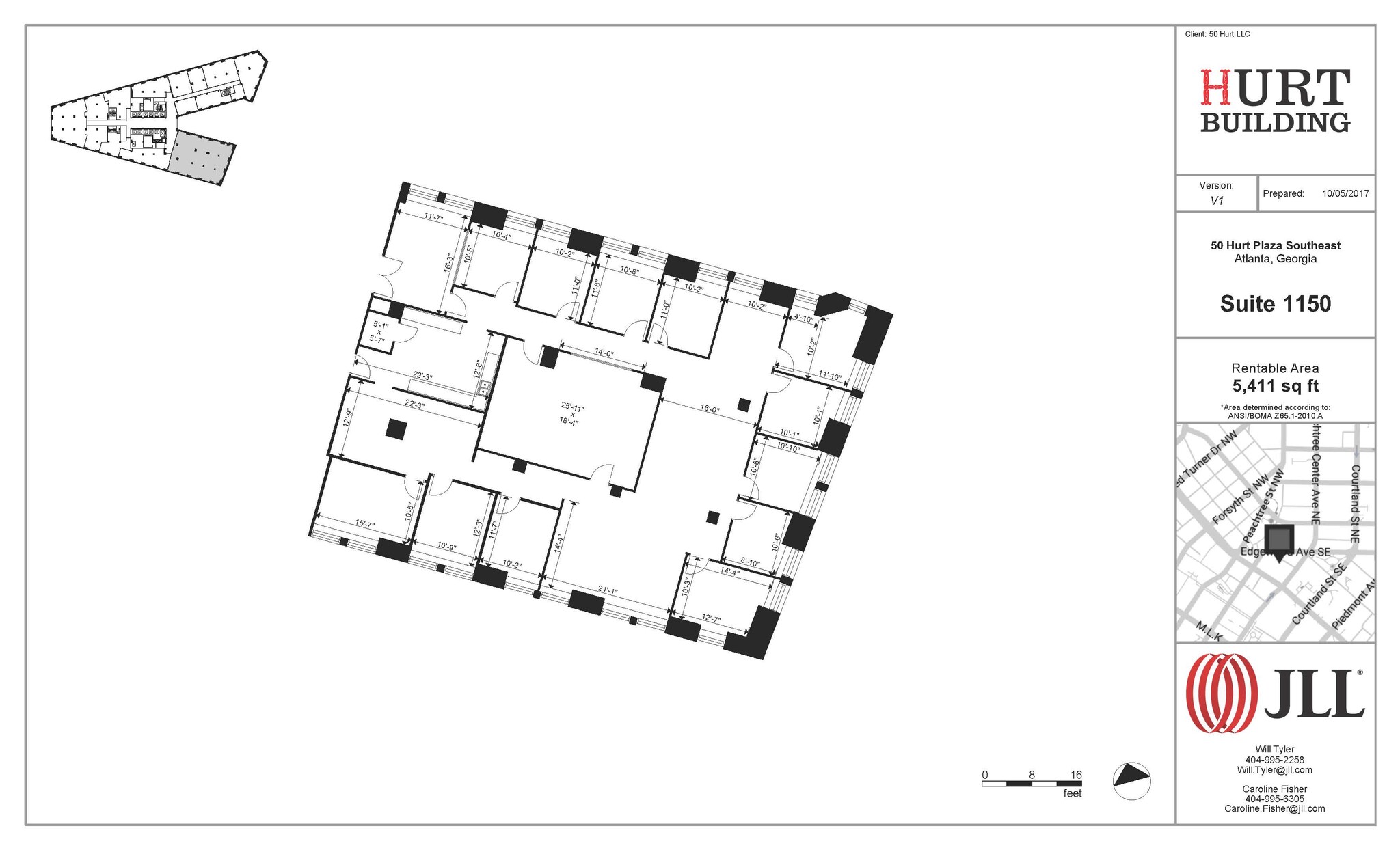 50 Hurt Plz SE, Atlanta, GA for lease Floor Plan- Image 1 of 1