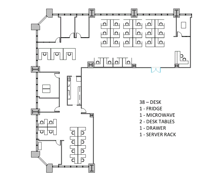 4001 McEwen Rd, Farmers Branch, TX for lease Floor Plan- Image 1 of 1