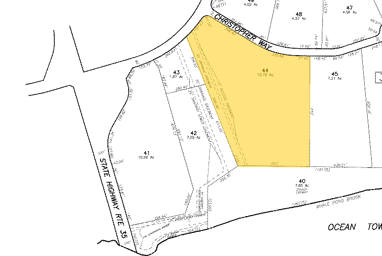 10 Industrial Way E, Eatontown, NJ for sale - Plat Map - Image 1 of 1