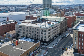 311 Main St, Worcester, MA - AERIAL  map view