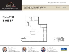1400 Opus Pl, Downers Grove, IL for lease Floor Plan- Image 1 of 1
