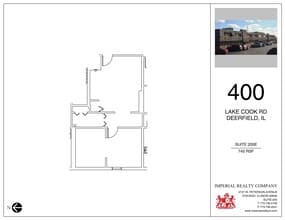 400 Lake Cook Rd, Deerfield, IL for lease Site Plan- Image 1 of 6