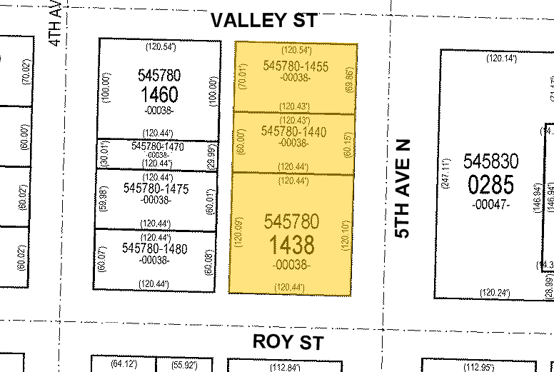 701 5th Ave, Seattle, WA for lease - Plat Map - Image 2 of 11