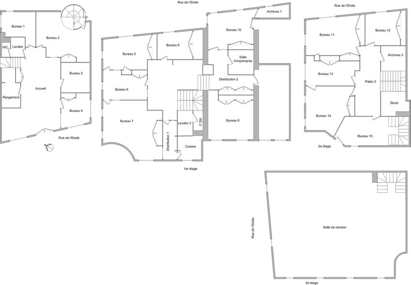 Office in Bourg-en-Bresse for lease - Floor Plan - Image 2 of 2