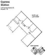 110-140 Cypress Station Dr, Houston, TX for lease Floor Plan- Image 1 of 1