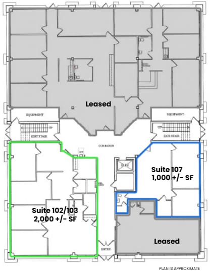 2080 Linglestown Rd, Harrisburg, PA for lease - Floor Plan - Image 2 of 5