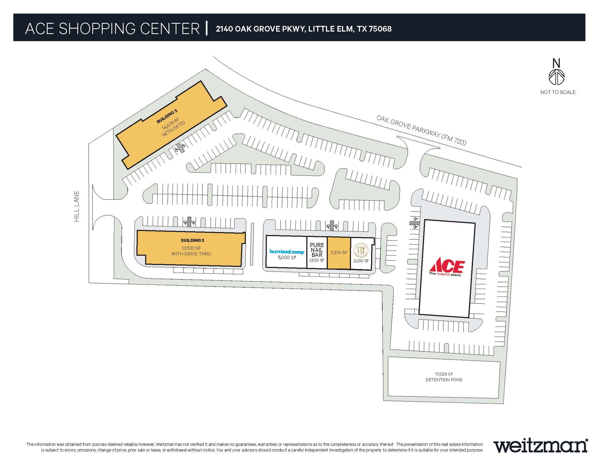 2140 Oak Grove Pky, Little Elm, TX for lease Site Plan- Image 1 of 1