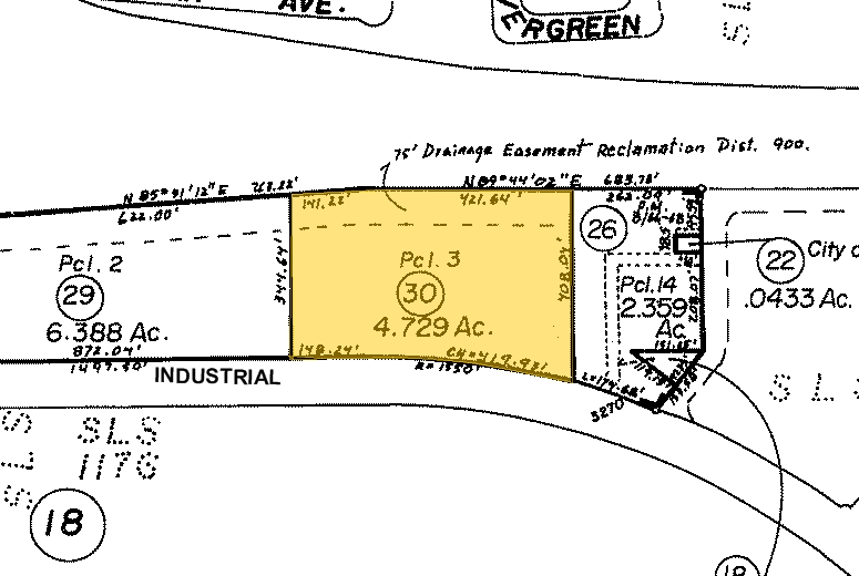 3300 Industrial Blvd, West Sacramento, CA for lease - Plat Map - Image 2 of 6