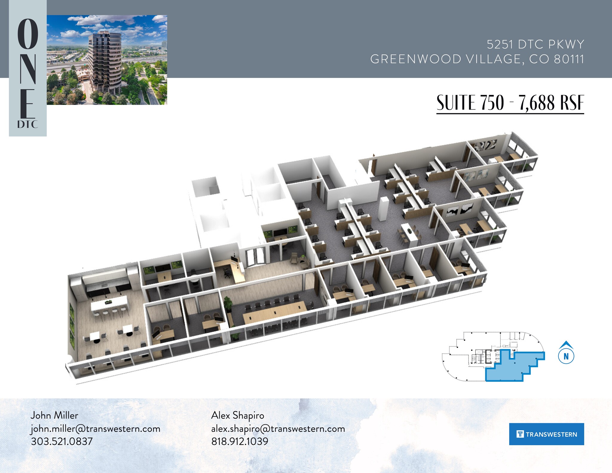 5251 Dtc Pky, Greenwood Village, CO for lease Site Plan- Image 1 of 3