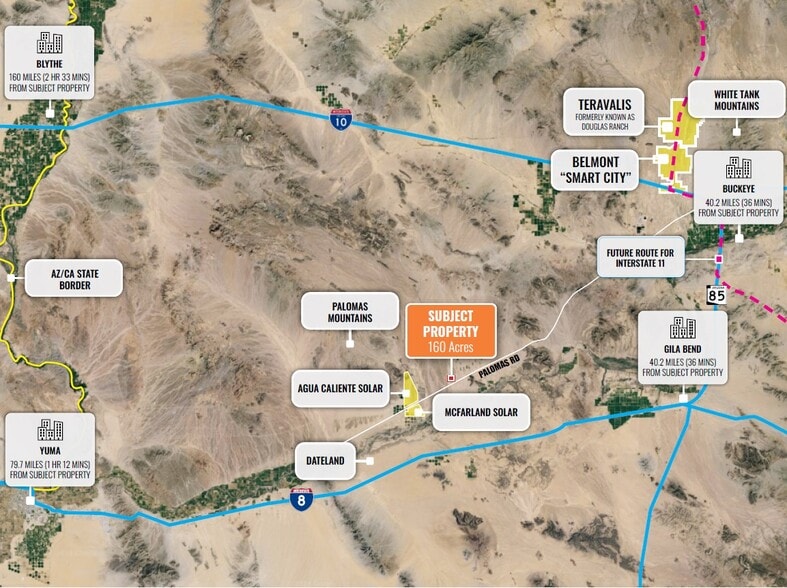 Dateland 160 North of Palomas, Dateland, AZ for sale - Building Photo - Image 2 of 4