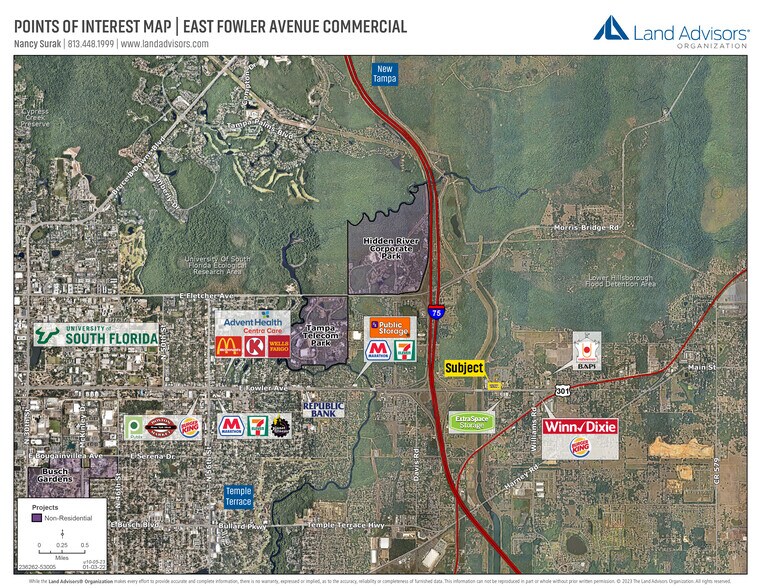 9180 E Fowler Ave, Thonotosassa, FL for sale - Aerial - Image 2 of 3