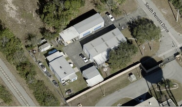 50 S Perrott Dr, Ormond Beach, FL - AERIAL  map view