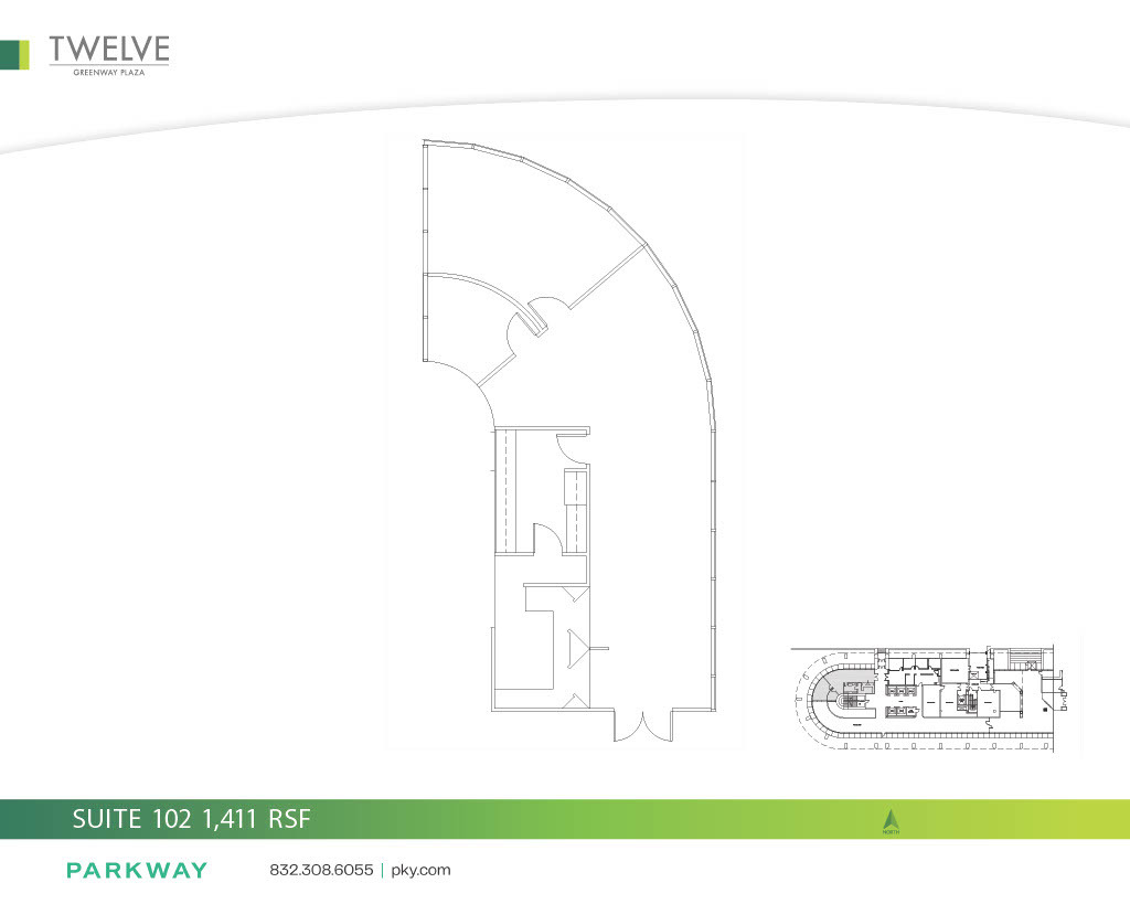 12 Greenway Plz, Houston, TX for lease Floor Plan- Image 1 of 1