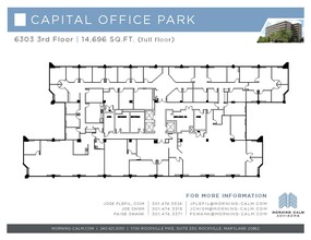 6303 Ivy Ln, Greenbelt, MD for lease Floor Plan- Image 1 of 1