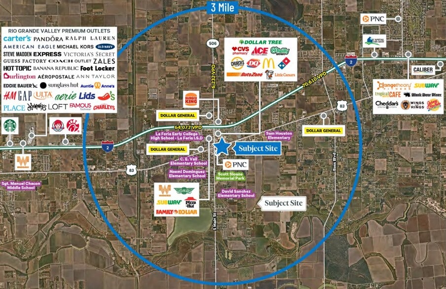 418 E Bus Highway 83, La Feria, TX for sale - Aerial - Image 3 of 3