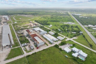 7325 FM 2004, Hitchcock, TX - aerial  map view