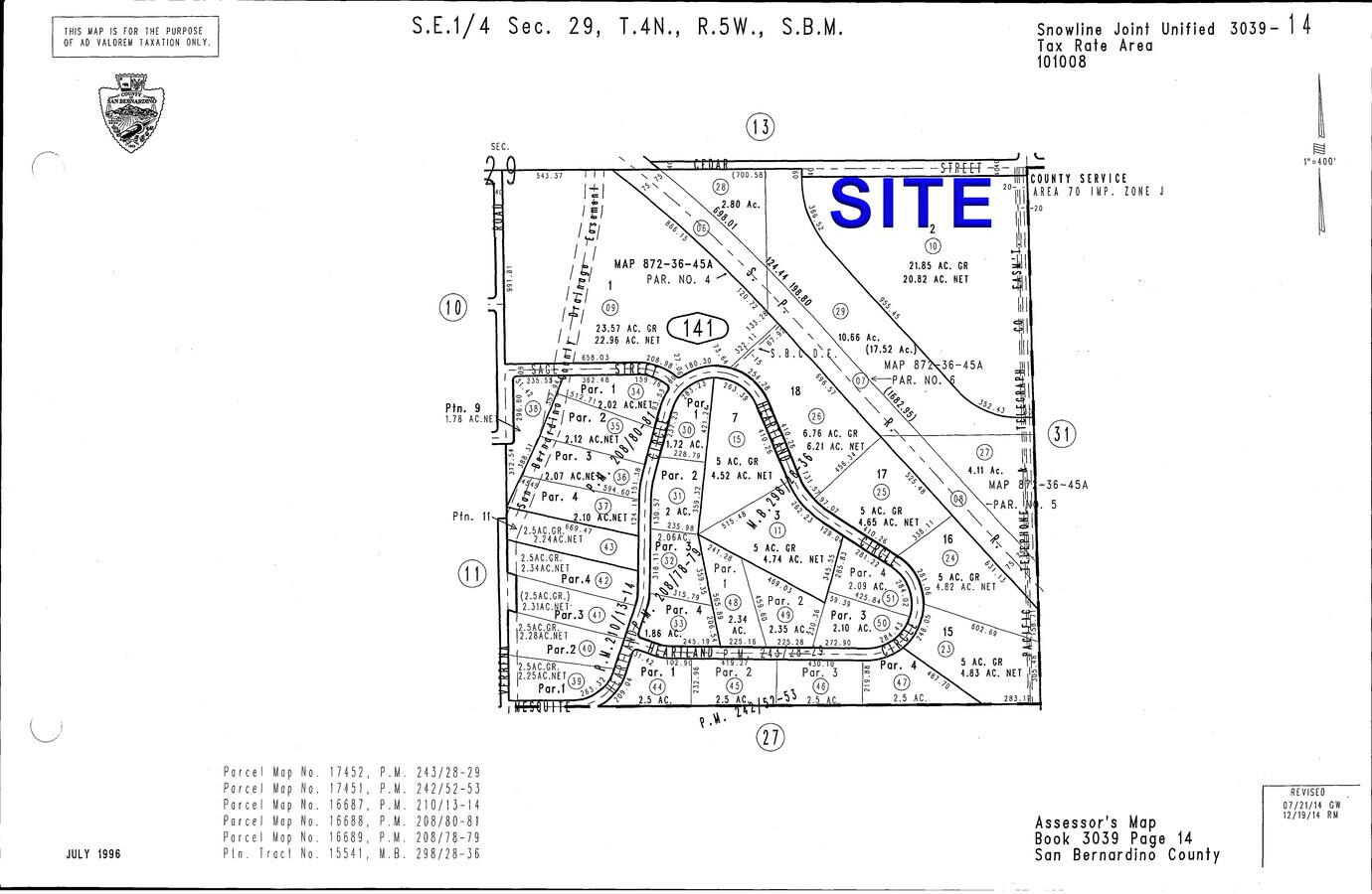 Cedar St., Oak Hills, CA 92344