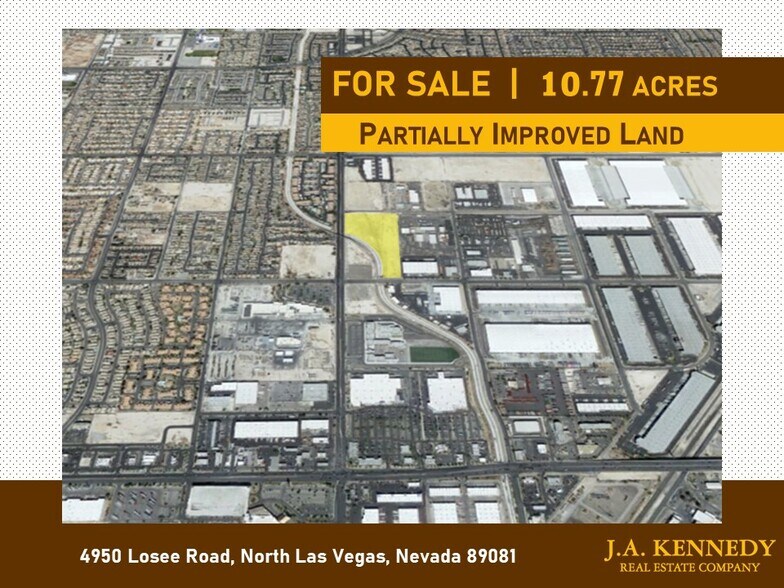 Losee Rd, North Las Vegas, NV for sale - Aerial - Image 1 of 1